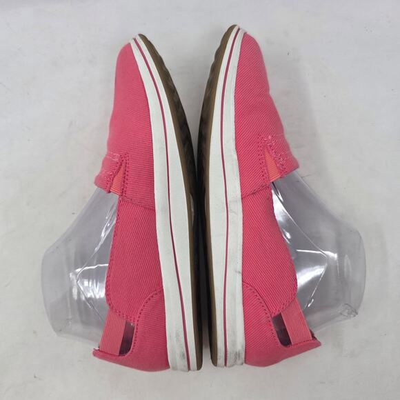 Clarks Coral Canvas Slip-On Shoes Womens Comfort Cushioned Size 8 - Picture 6 of 8